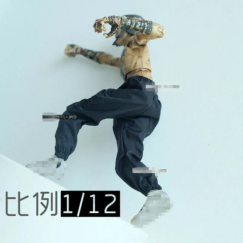

1/12 Scale Male Fashion LooseTrousers Pants Clothes Accessories Fit 6" Action Figure Body Toys