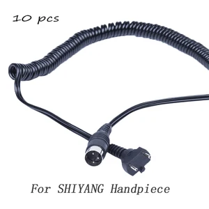 Микромотор стоматологический наконечник для лаборатории, 10 шт., спиральный трос для электрического наконечника Marathon SHIYANG