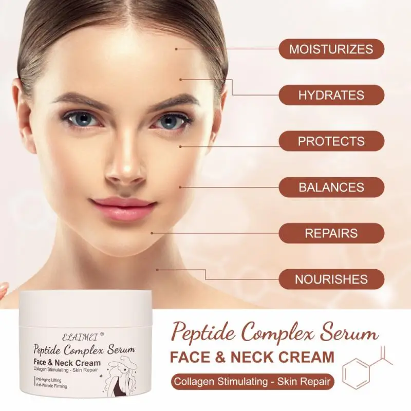 

Polypeptide Cream Anti-Wrinkle Facial Fine Line Moisturizing Nourishing Firming Fine Line Skin Care Repair Anti-aging 30g