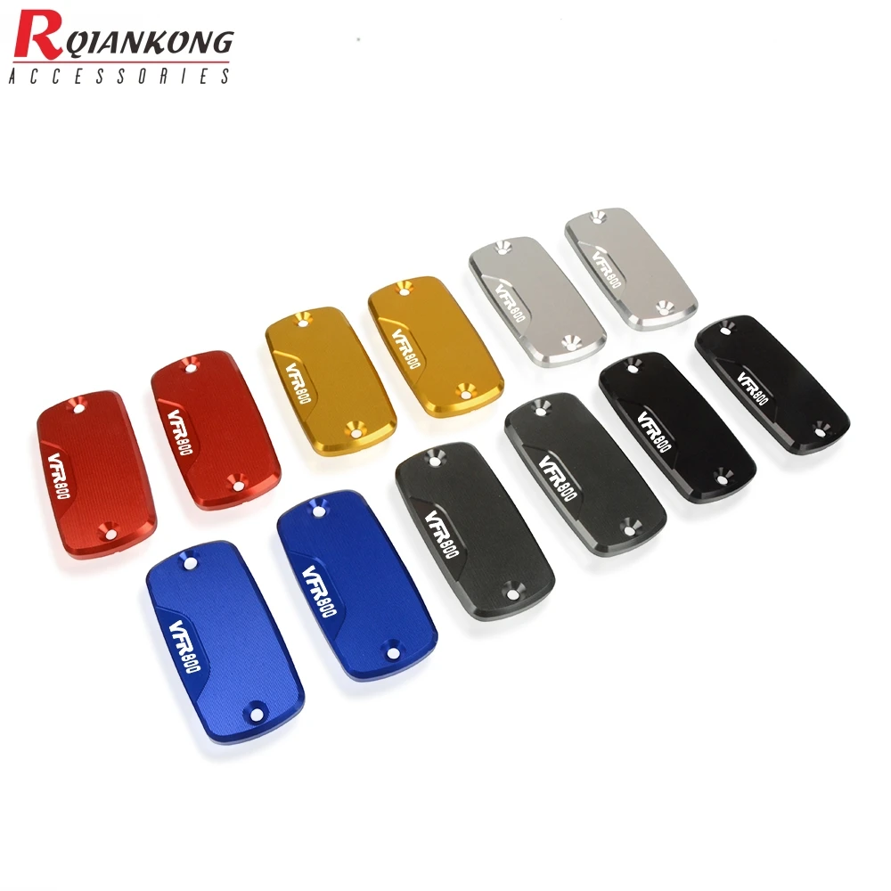 Для HONDA VFR 800 VFR800 1998 1999 2000 2001-2002 CNC алюминиевая крышка резервуара тормозной жидкости