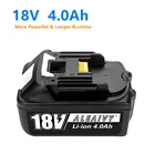 Литий-ионный аккумулятор Aleaivy для Makita, 18 в, 2021 Ач, аккумуляторы 18 в, BL1840, BL1850, BL1830, BL1860B, LXT 40