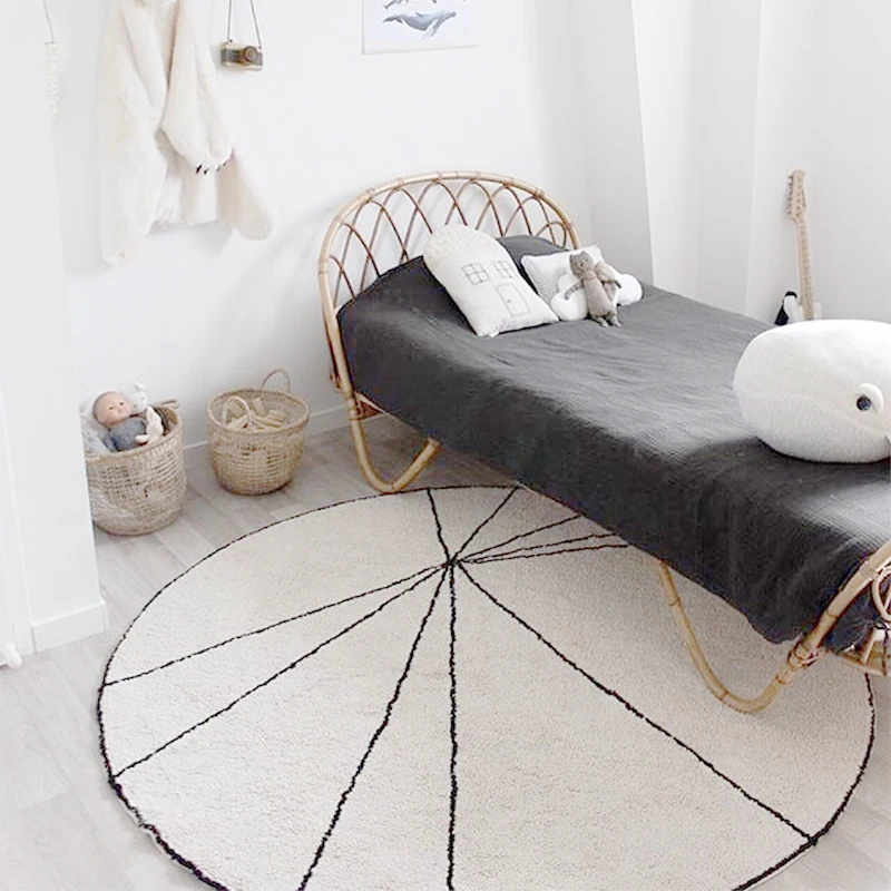 

Хлопковый детский игровой коврик, Круглый игровой коврик, Детский ковер с принтом арбуза, детские игры, вигвам, коврики, игрушки для живота, ...