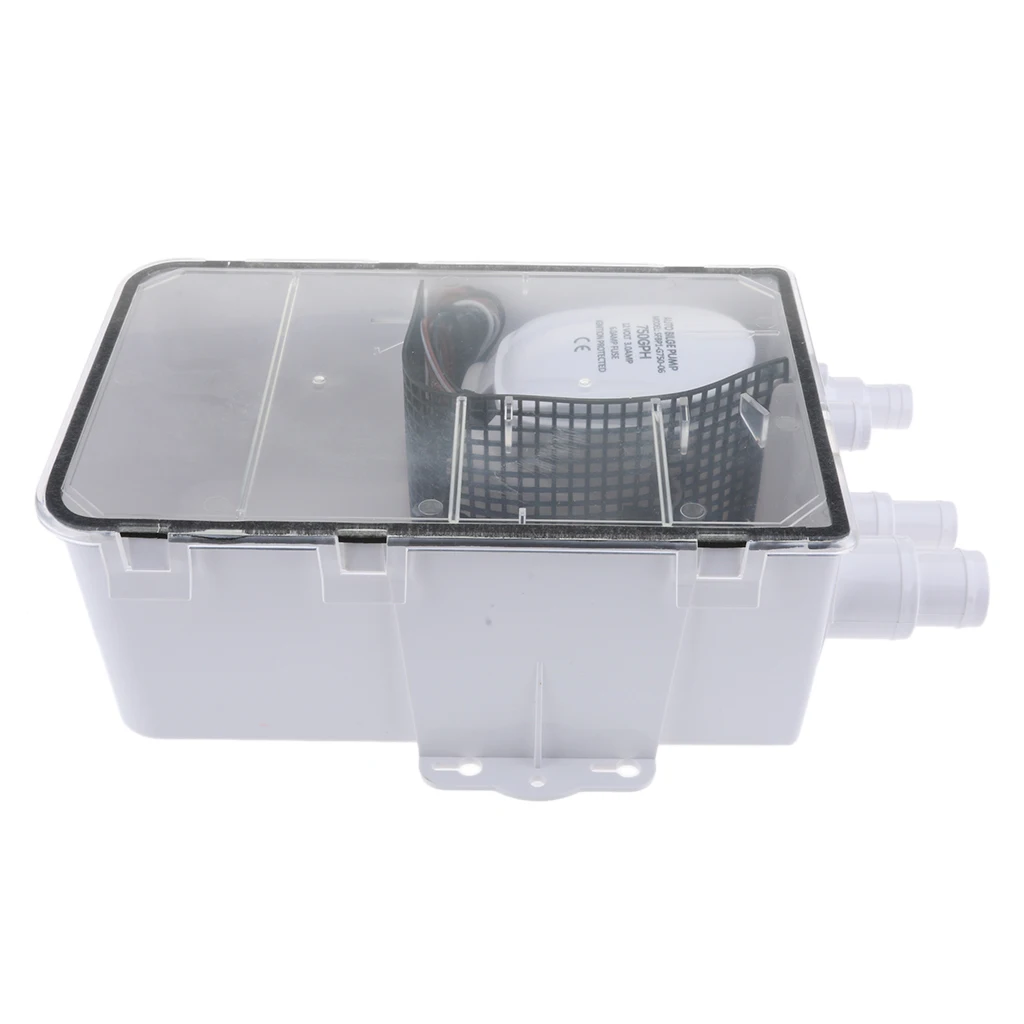 

Automatic Shower Sump Pump System 600 GPH 12V Box for Boat Marine