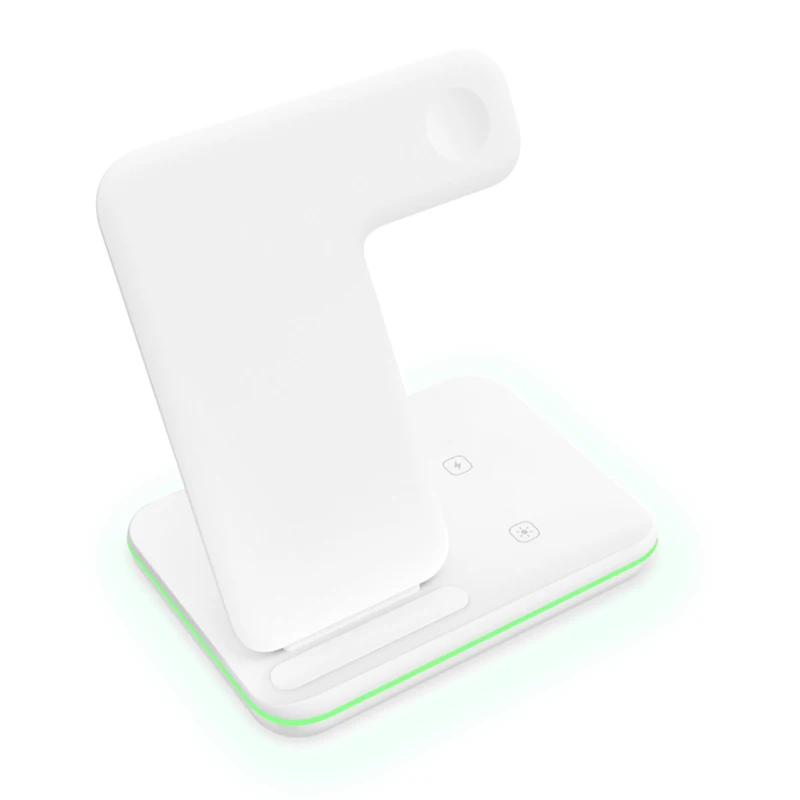 

Wireless Charger Stand 3 in 1 Qi 15W Fast Charging Dock Station for Apple Watch iWatch 5 4 3 AirPods Pro For iPhone 11 XS XR X 8