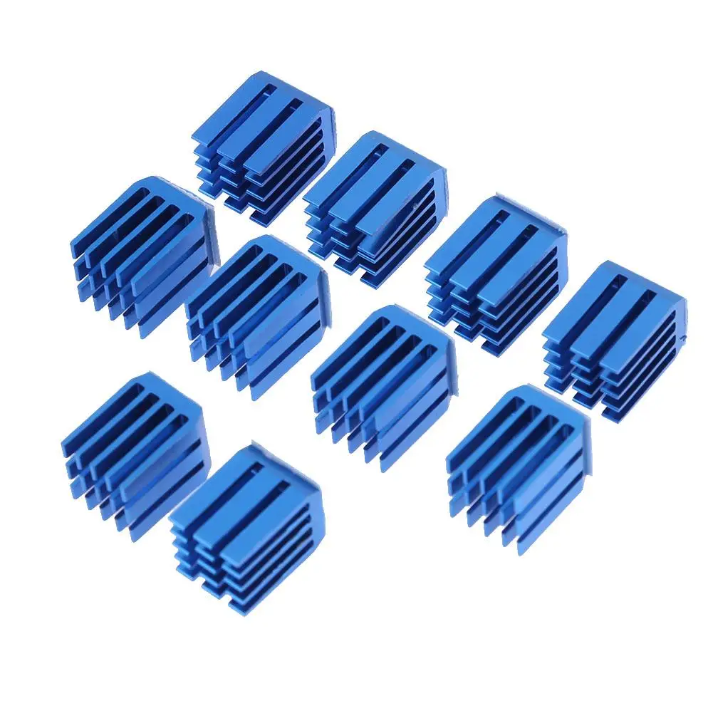 Запчасти для 3D принтера 10 шт./лот драйвер шагового двигателя радиаторы