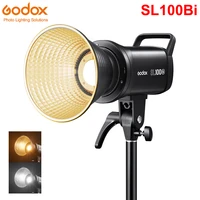 godox sl100bi 100w 2800k 6500k cri96 tlci97 32100lux1m 11 lighting effect bowens mount led video studio light pk aputure 100x