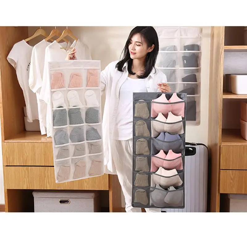 Горячая полка для хранения шкаф подвесная органайзер 30 карманов одежды носок