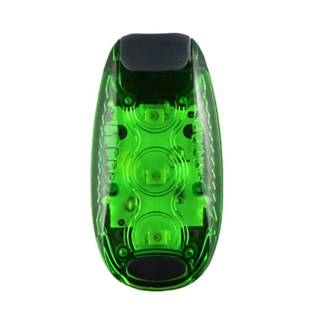 

Multifunctional 3 LED Flashing Lamp Outdoor Safety Night Running Cycling Flashing Light Clip Warning Lamp Safety Tail Lamp