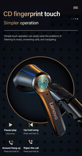 Lenovo QT81 True bezprzewodowe słuchawki douszne Bluetooth 5 0 inteligentne sterowanie dotykowe TWS bezprzewodowe słuchawki type-c ładowanie oryginalne tanie i dobre opinie Zaczepiane na uchu Dynamiczny CN (pochodzenie) True Wireless 115dB Zwykłe słuchawki do telefonu komórkowego Słuchawki HiFi Lenovo QT81 True bezprzewodowe słuchawki douszne Bluetooth 5 0 inteligentne sterowanie dotykowe TWS bezprzewodowe słuchawki type-c ładowanie oryginalne tanie i dobre opinie Zaczepiane na uchu Dynamiczny CN (pochodzenie) True Wireless 115dB Zwykłe słuchawki do telefonu komórkowego Słuchawki HiFi