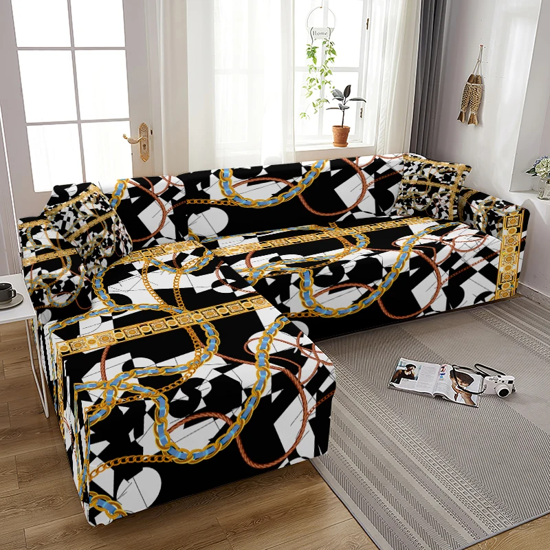 

Chinese Style Red Crane Pine Tree Print Elastic Sofa Covers Sofa Covers for Living Room Seat Cushion All-inclusive Sofa Cover