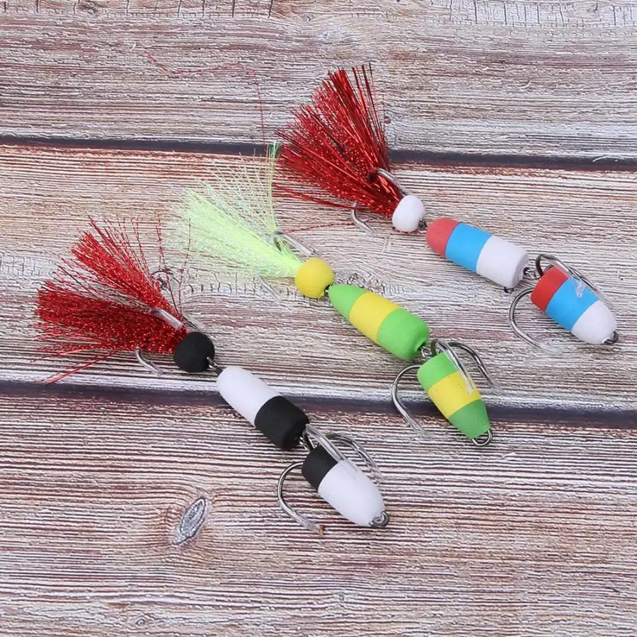 Комплект из 3 предметов новые рыболовные приманки Swimbait пены Мягкая наживка