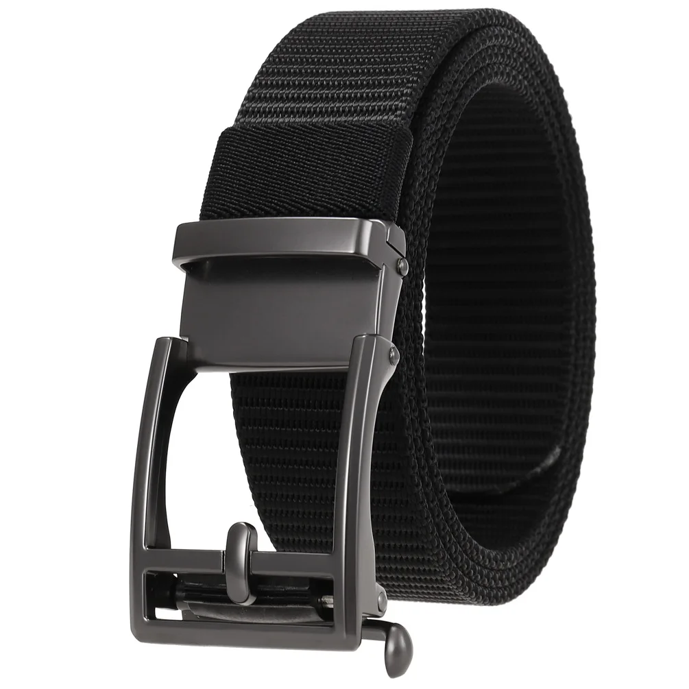 

2022 High Quality Men Belts Quick Release Automatic Buckle Belt Soft Real Nylon Sports Belt Drop Shipping Regalos Para Hombre
