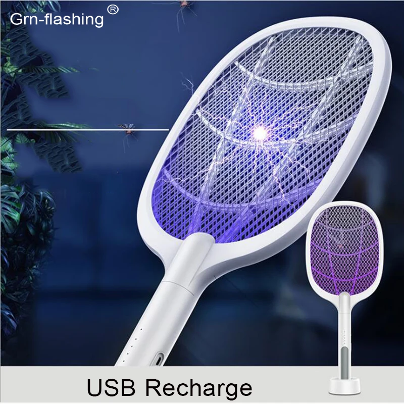 

3000V Electric Mosquito Killer Lamp 3 in1 USB Recharge UV Anti Mosquitoes Repeller Killer Electric Bug Zapper Killer Insect Pest