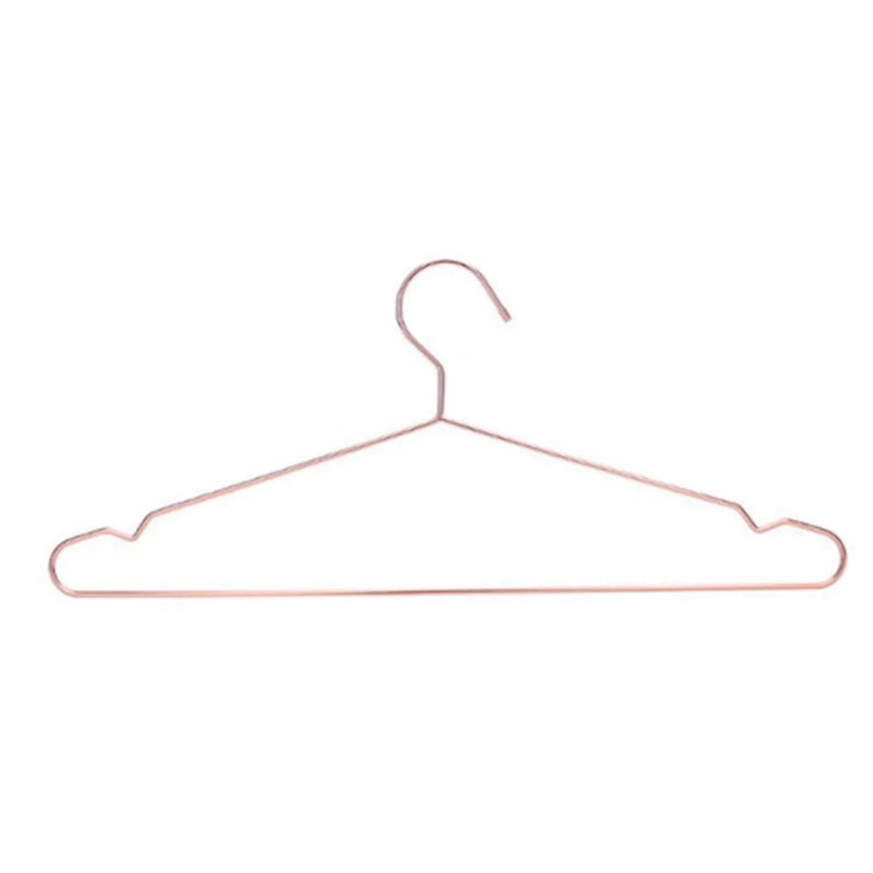 

Golden Metal Clothes Shirts Hanger with Groove, Heavy Duty Strong Coats Hanger, Suit Hanger, Wire Hanger (20 Pcs/Lot)