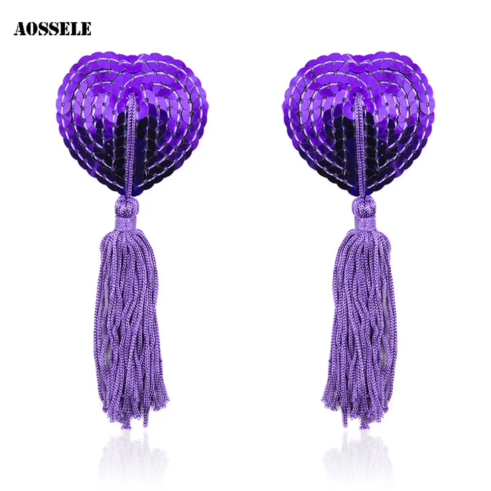 1 пара нагрудный колпачок с блестками в форме сердца звезды кисточки для сосков