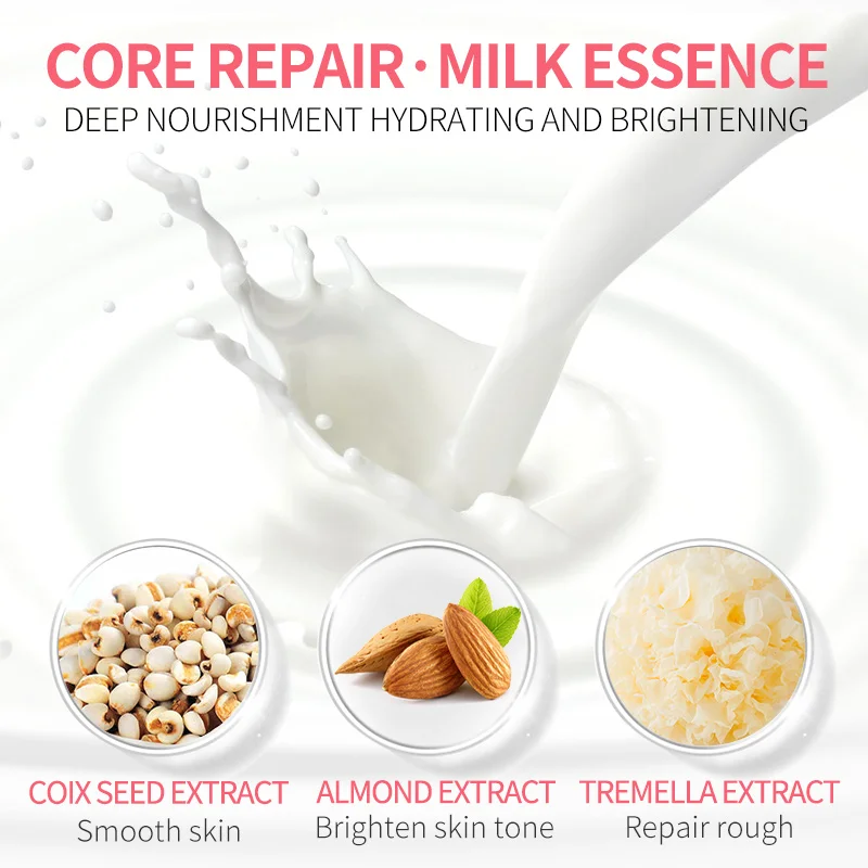 Набор для ухода за кожей лица свежее молочко тонер крем очищения BB кремы маска