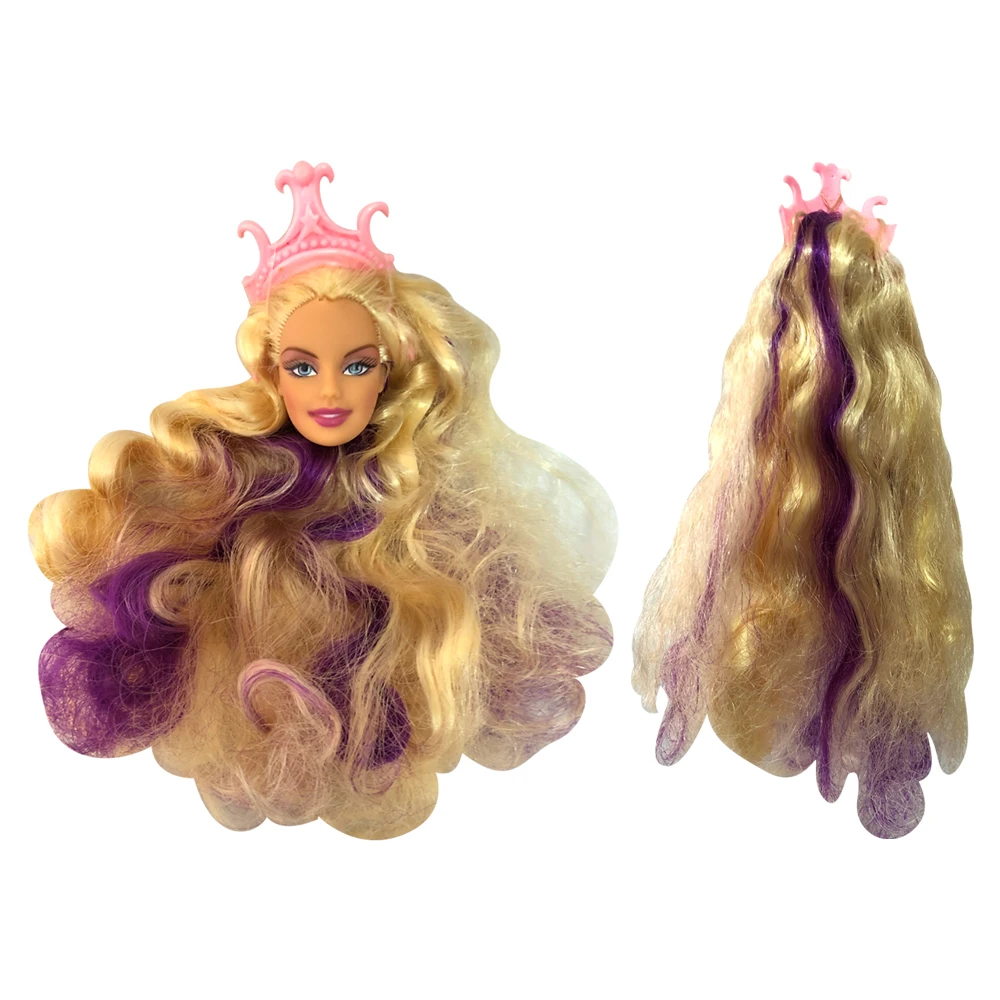 Кукольная голова принцессы NK с длинными волосами 1 шт. игрушка сделай сам для
