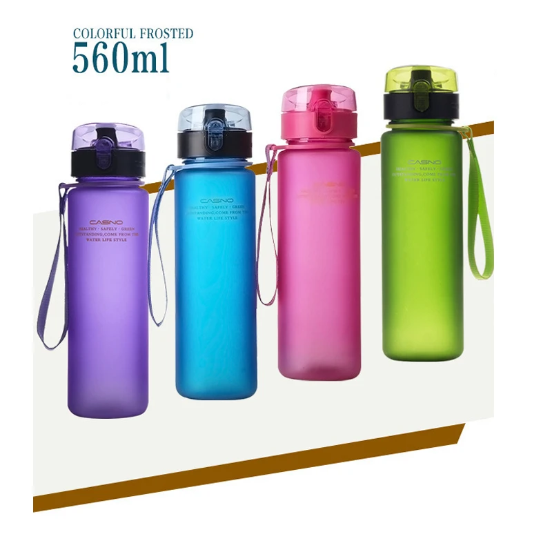 

400ml 560ml Bicycle Water Bottle BPA Free Leak Proof Sports Water Bottle High Quality Tour Hiking Portable Bottles