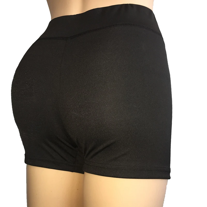 

Women's Sports Fitness Shorts High Waist Elastic Stitching Shorts Three Hip Shorts Explosive K