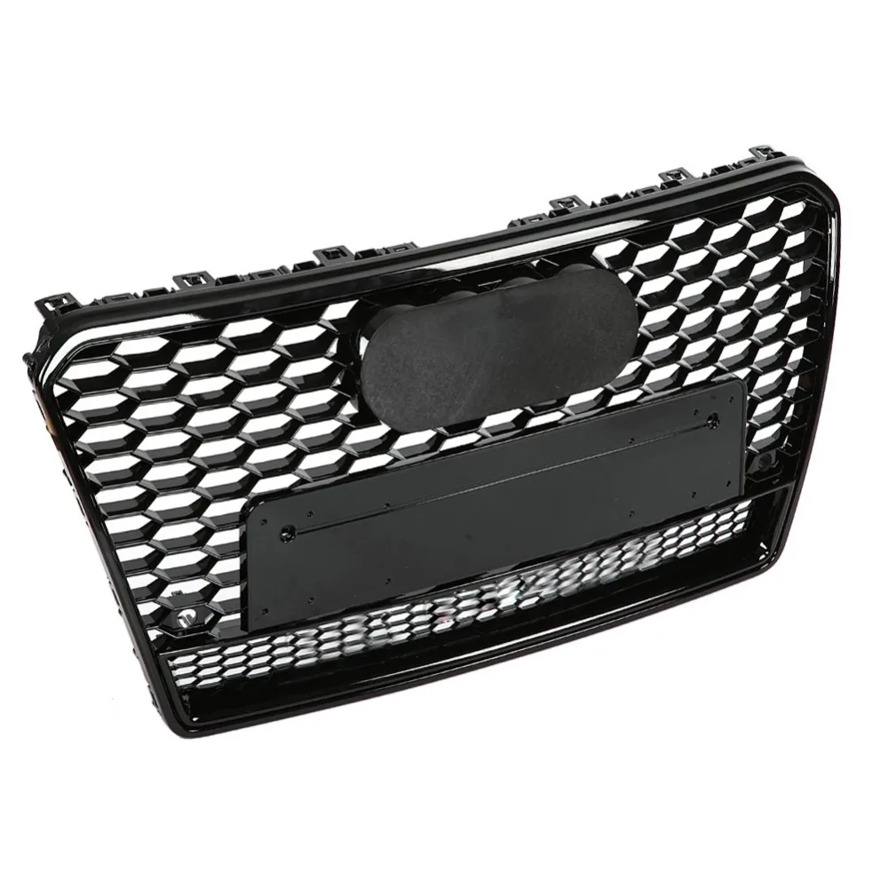 Решетка для капота RS7 Quattro черная глянцевая Audi A7/S7 4G8 2011 2012 2013 2014 | Автомобили и