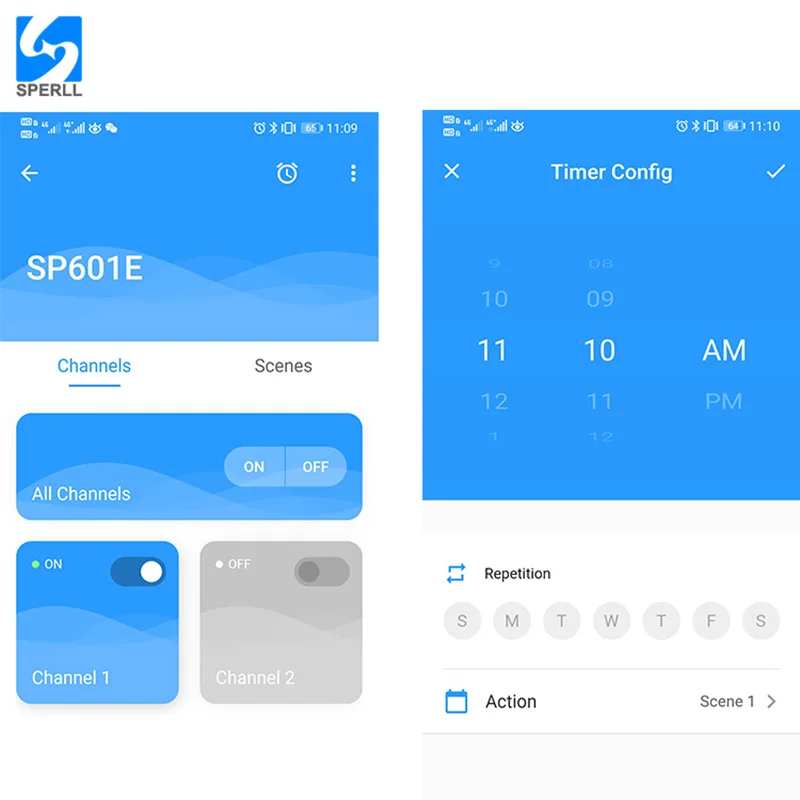 Bluetooth управление светодиодсветодиодный лентой SP601E со встроенным