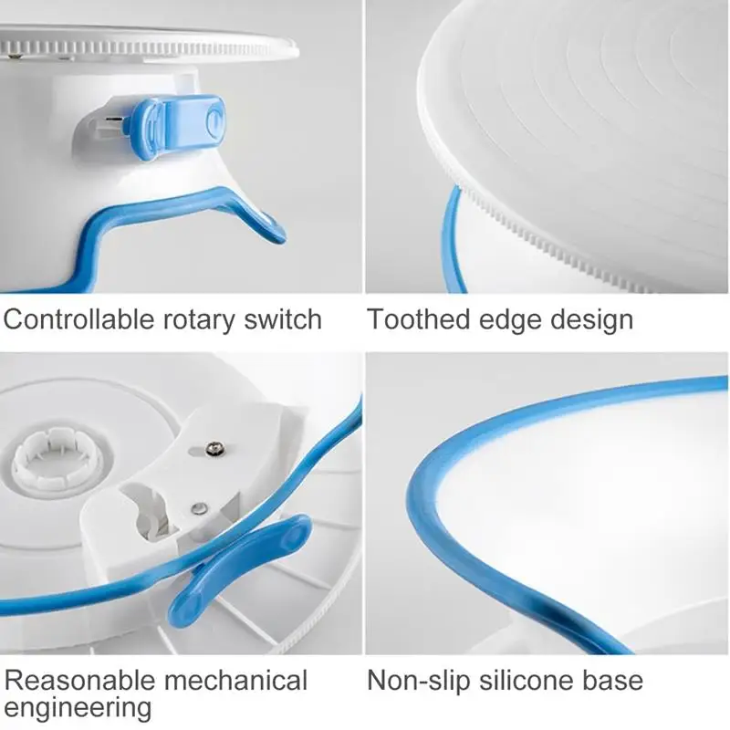 

DIY Cake Turntable Baking Mold Cake Plate Rotating Round Cake Decorating Tools Rotary Table Pastry Supplies Baking Accessories