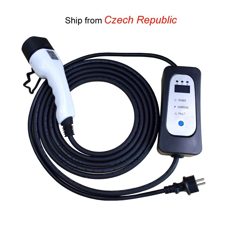 

EV charger Type 2 iec62196 1 SE charging cable 16A EU Plug for Electric vehicle