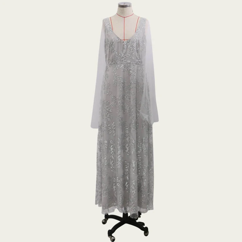 

Sexy Lace Deep V Long Dress Women Elegant Party Maxi Dress Summer Dresses Female Dress
