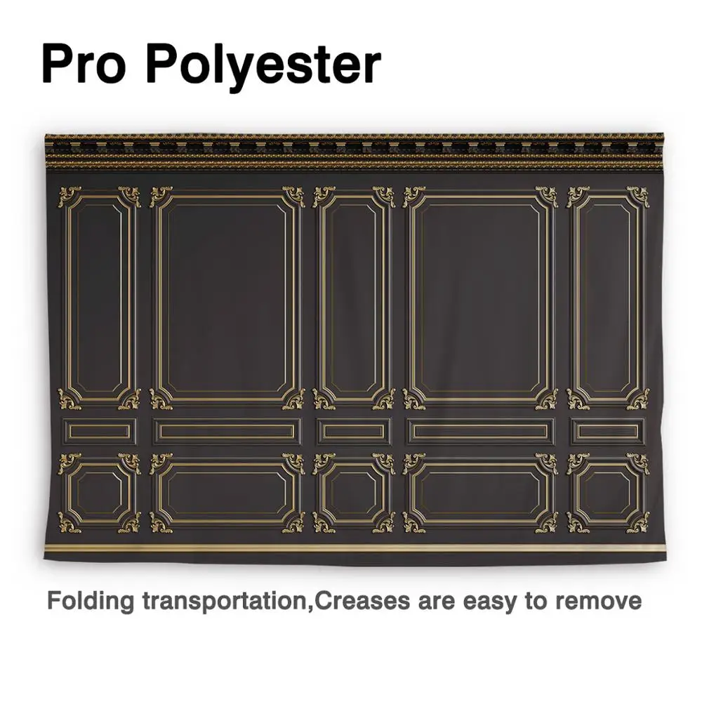 Allenjoy фон для фотосъемки Черный винтажный узор деревянная доска Валентина