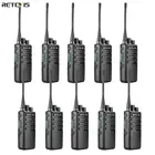 10 шт., рация Retevis, рация PMR 446 RB629 RB29, двустороннее радио ht для отелей, заводских ресторанов