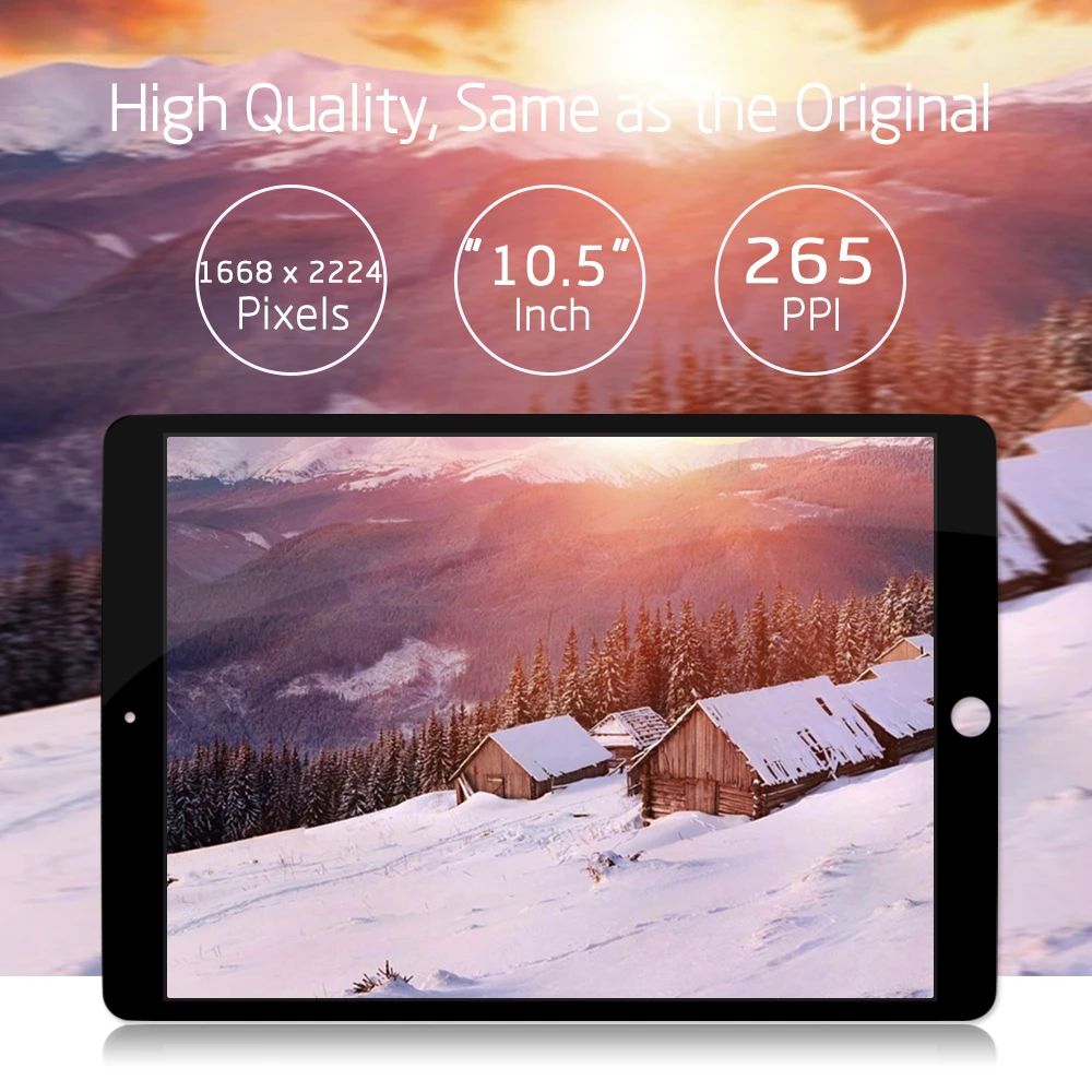 Оригинальный Для iPad Pro 10 5 A1709 A1701 ЖК дисплей Дисплей матрица сенсорный Экран