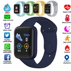 Смарт-часы для мужчин, женщин, детей, фитнес-трекер, пульсометр, измерение кровяного давления, спортивный браслет для IOS и Android