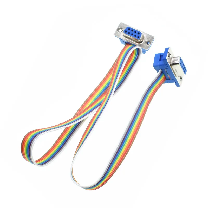 

Ленточный кабель DB9, Женский и женский кабель DIDC DR9 COM, соединительный кабель