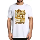 100% хлопок наука! Женская футболка с принтом в виде комиксов, европейского размера