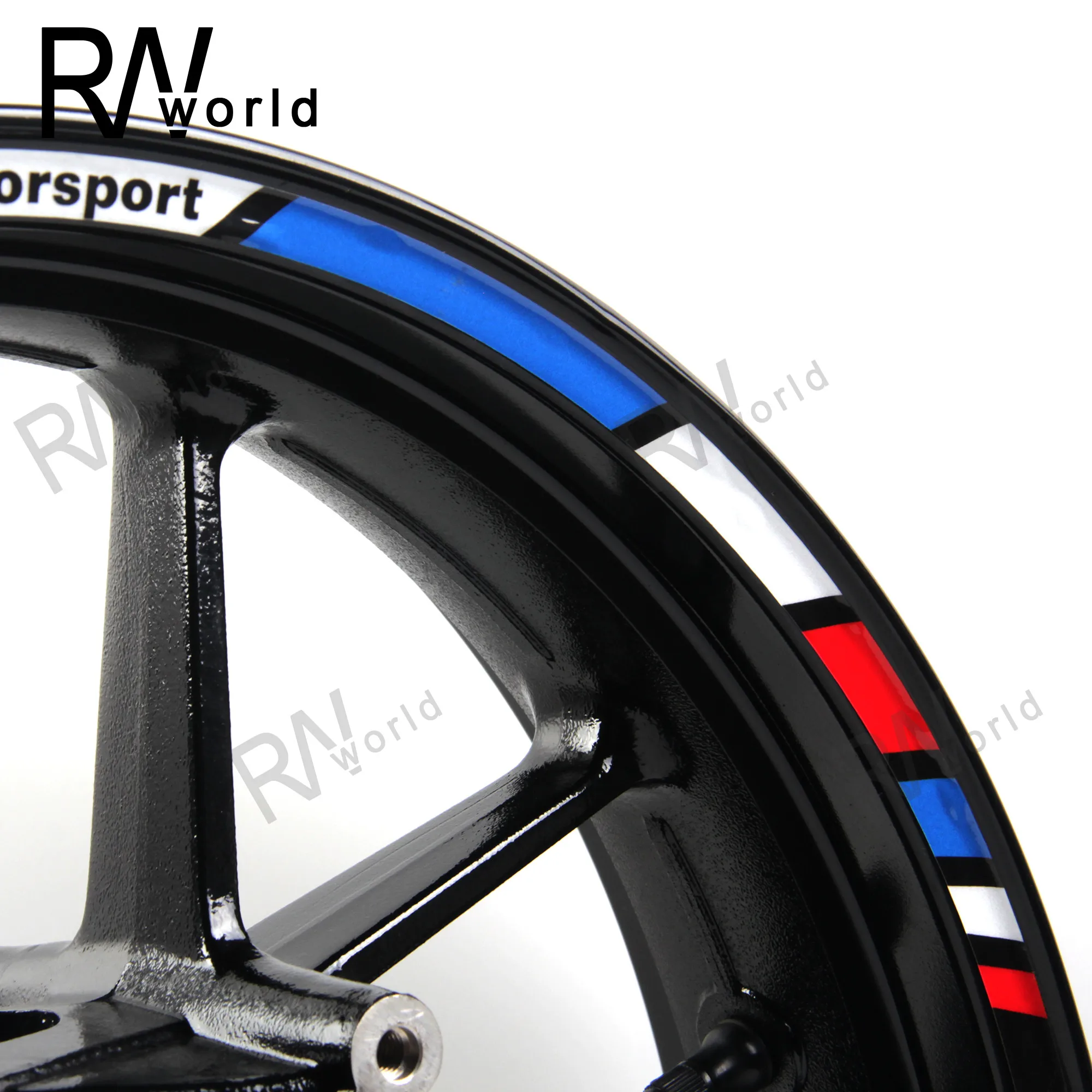 1 шт. 17-дюймовая наклейка на обод колеса мотоцикла для BMW S1000RR S 1000 RR