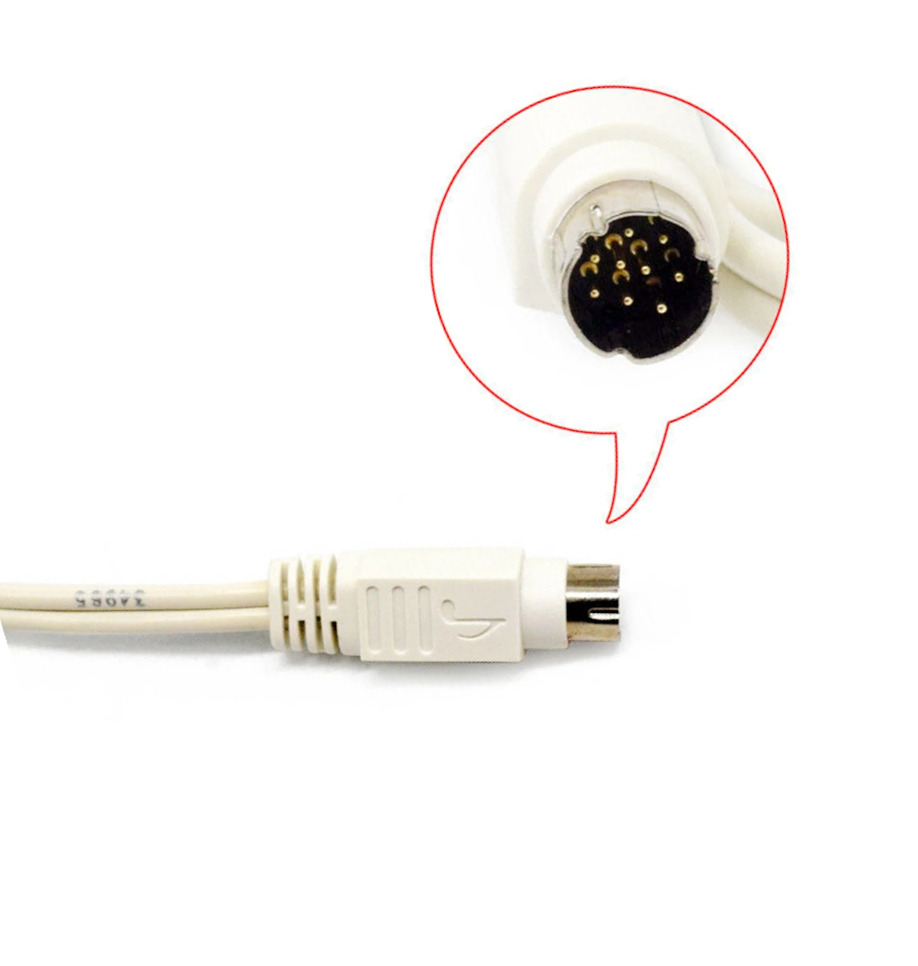 Оригинальный аудиокабель 285320-0207 с 9-pin на 2RCA подходит для быстрорежущей детали