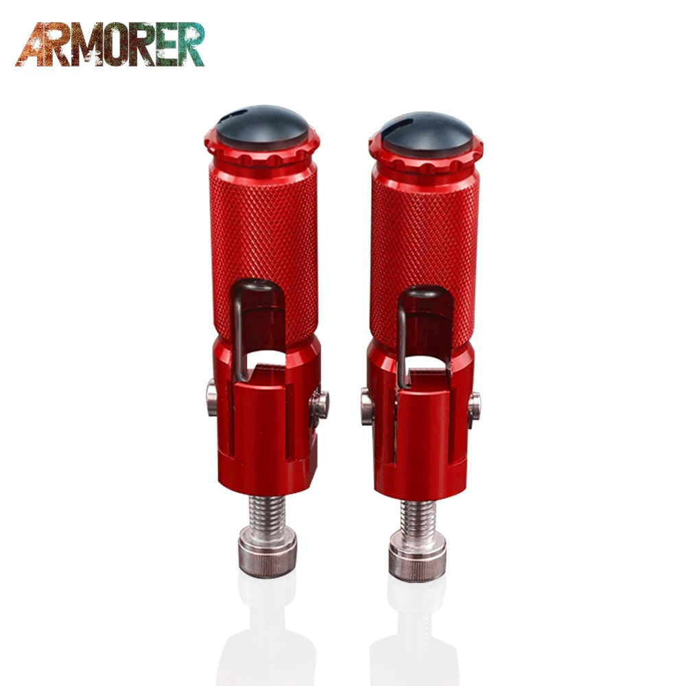 

For SUZUKI sx4 V storm650 gsxs1000 CNC Universal Motorcycle Motor Bike Folding Rear Footrests Footpegs Foot Rests Pegs Pedals