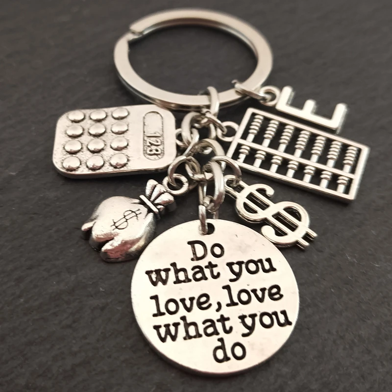 1 шт. &quotделать то что вам нравится любовь вы делаете&quot Главный цепочка для ключей