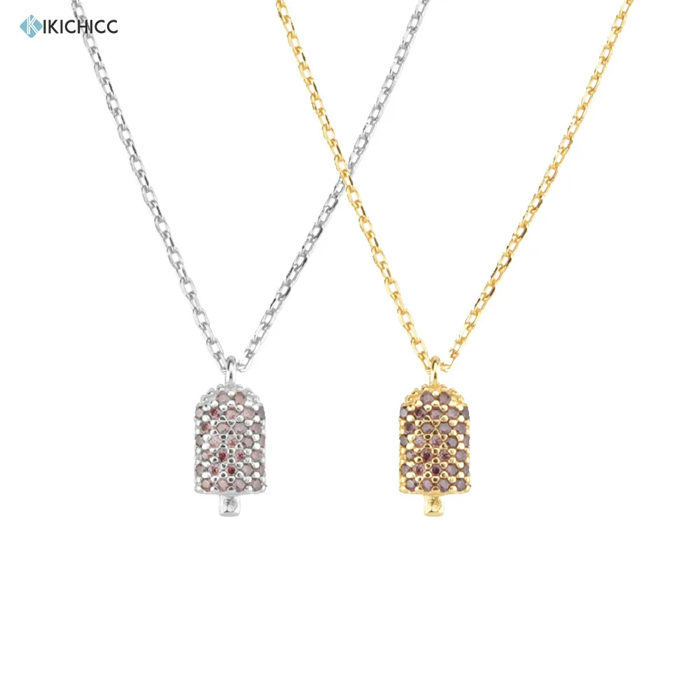 

Золотое ожерелье KIKICHICC925 из стерлингового серебра с родолитом, золотой ожерелье мечты, длинный чокер, детская коллекция, роскошные изящные ю...