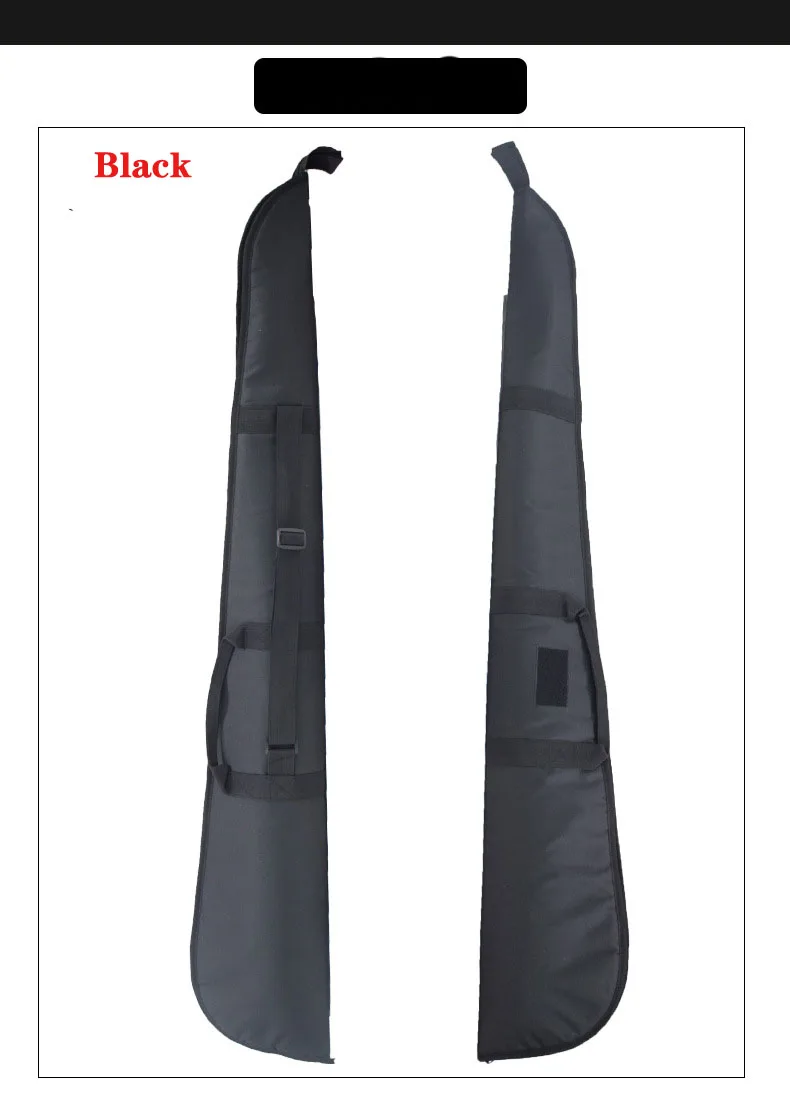 

Tactical gun bag thickened sponge protection shockproof waterproof wear-resistant fishing bag camouflage fishing gear bag