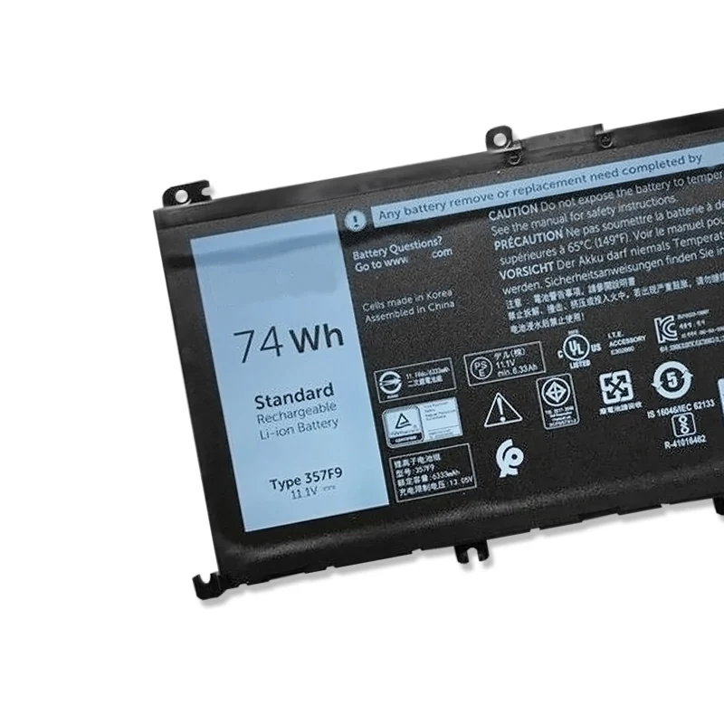 Аккумулятор 357F9 для Dell Inspiron 15- 7000 новый 7559 7557 7566 7567 5576 INS15PD-1548B 11 1 В 74WH | Компьютеры и