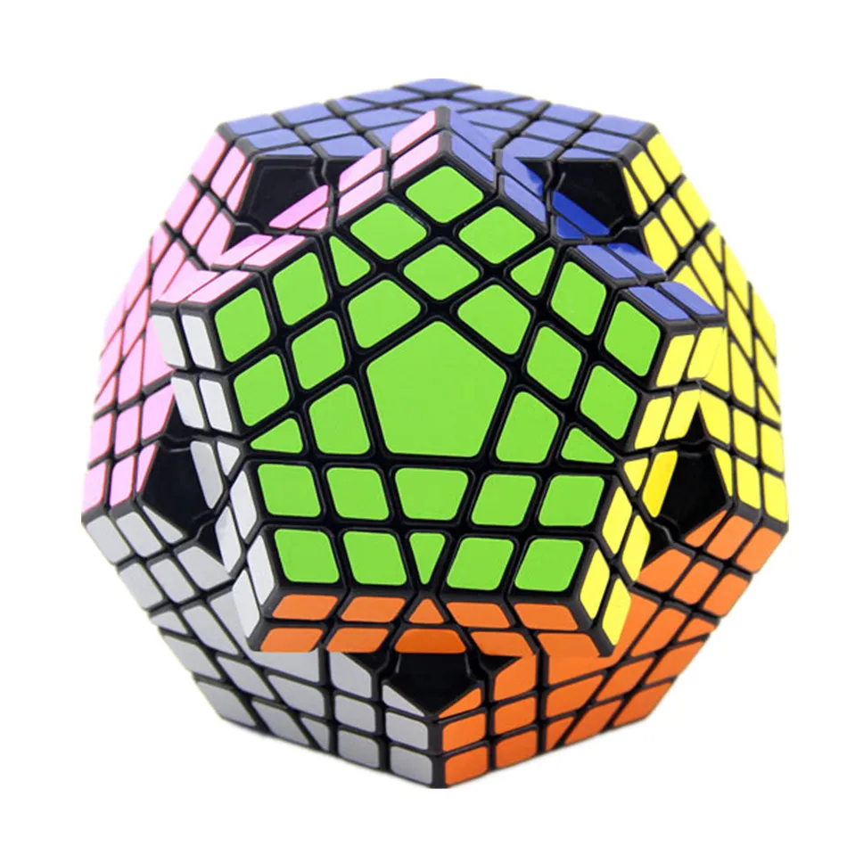 ShengShou Gigaminx Cube 5x5 Wumofang 5x5x5 Magic Professional 5 Layers Dodecahedron Megaminx Puzzle Educational Toys | Игрушки и хобби