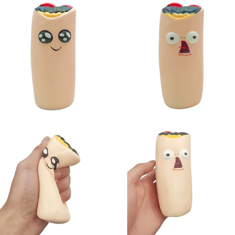 

Anxiety Squeeze Toy Sensory Toy Interactive Pressure Relief Vent Ball Hand Exercise Special Need Fun Bath Toy for Adults