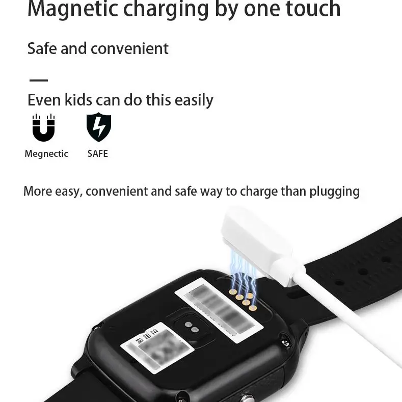 

Smart Watch 4G Elderly GPS Tracker Video Call SOS Heart Rate Monitoring IOS Android GPS+WIFI+LBS Positioning Smart Band FA28S