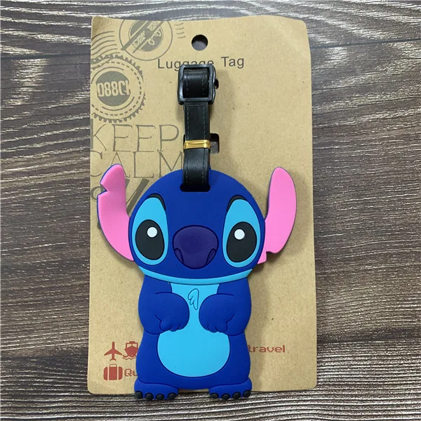 see chart IVYYE Stitch Eeyore аниме аксессуары для путешествий багажная бирка на чемодан ID адрес портативный держатель тегов багажная этикетка Новинка - Цвет: see chart