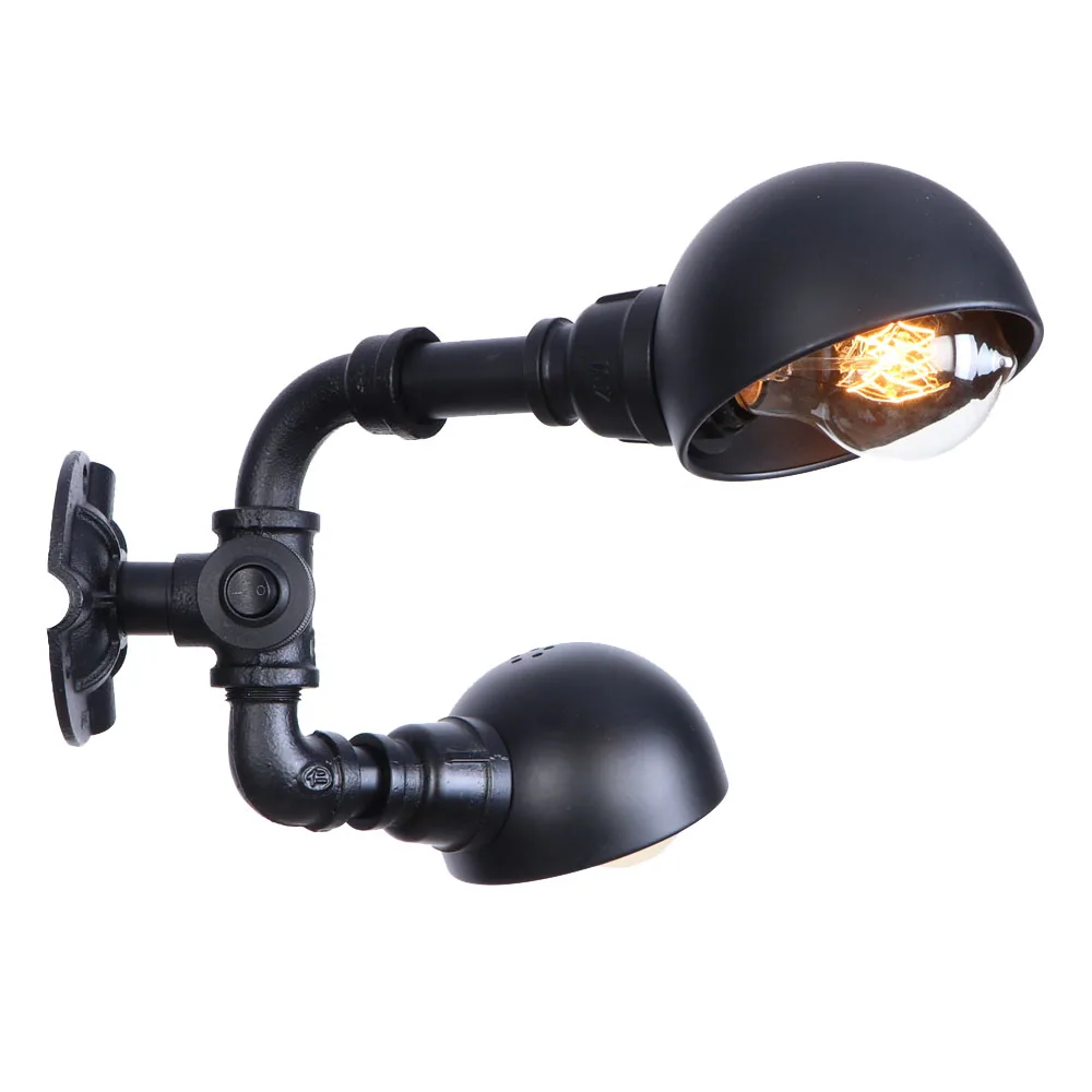 Старинное бра Эдисона железный промышленный светодиодный настенный светильник