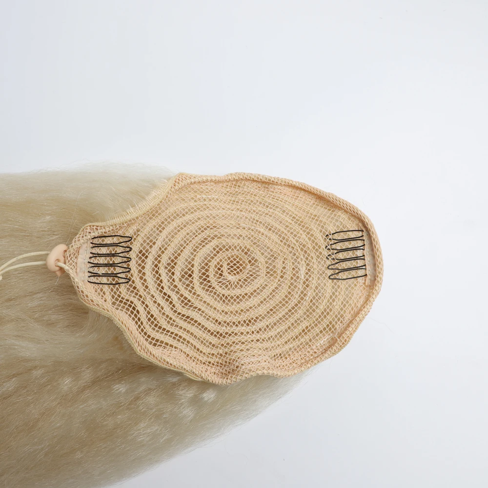 Длинный кудрявый прямой конский хвост искусственный синтетический удлинитель