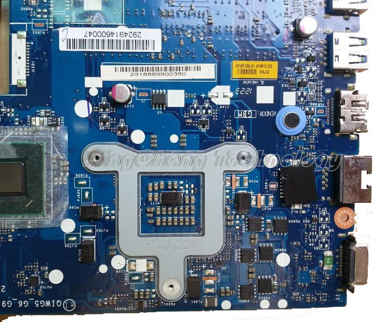 

Laptop Motherboard for Lenovo G480 14 Inch LA-7982P integrated graphics card HM76 QIWG5 GMA HD4000 DDR3