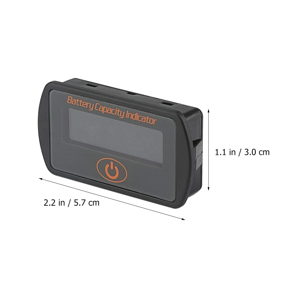 

1 Set Battery Monitor Digital Battery Capacity Tester LCD Display Battery Indicator For Car Automobile Repairing