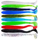 10 _ 2,4 г 8,5 см искусственный силиконовый мягкий искусственный червь, шэд, плавающие приманки, Мормышка, рыбалка нахлыстом для окуня, карпа, щуки, снасти